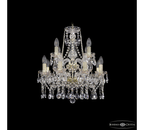 Подвесная люстра Bohemia Ivele Crystal 1413/8+4/165/2d G Подвесная люстра Bohemia Ivele Crystal 1413/8+4/165/2d G