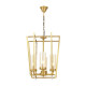 Подвесная люстра Lumina Deco Afres LDP 1246-4 MD+AB