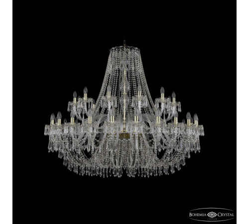 Подвесная люстра Bohemia Ivele Crystal 1403/24+12/530 G