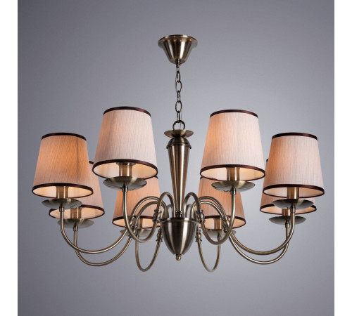 Подвесная люстра Arte Lamp Fiona A3227LM-8AB Подвесная люстра Arte Lamp Fiona A3227LM-8AB