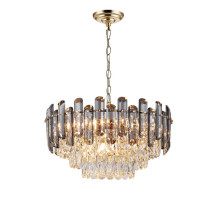Подвесная люстра Lumien Hall Iterri LH0061/10P-GD-SMK-CL