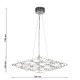 Подвесная люстра Favourite Thinner 4305-8P