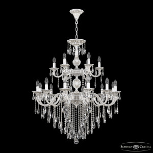 Подвесная люстра Bohemia Ivele Crystal AL78101/12+6/300/2D B WMG