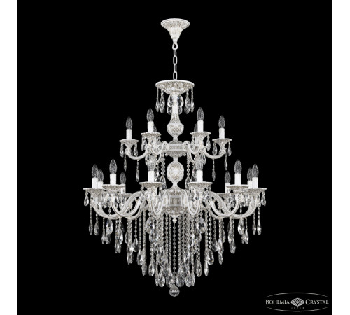 Подвесная люстра Bohemia Ivele Crystal AL78101/12+6/300/2D B WMG Подвесная люстра Bohemia Ivele Crystal AL78101/12+6/300/2D B WMG