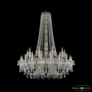 Подвесная люстра Bohemia Ivele Crystal 1403/20+10/400/h-117 G