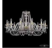 Подвесная люстра Bohemia Ivele Crystal 1402/12/360 G