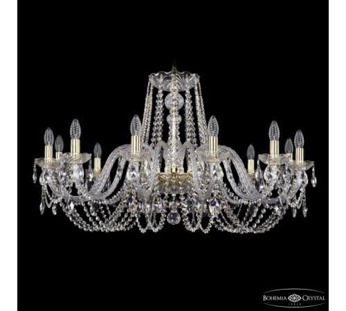 Подвесная люстра Bohemia Ivele Crystal 1402/12/360 G