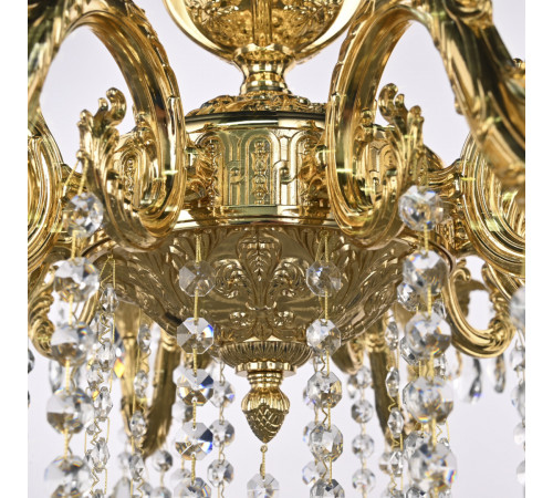 Подвесная люстра Bohemia Ivele Crystal AL79101/10/250 B G Подвесная люстра Bohemia Ivele Crystal AL79101/10/250 B G