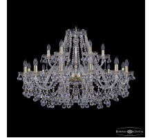 Подвесная люстра Bohemia Ivele Crystal 1409/12+6/360 G