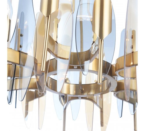 Подвесная люстра Crystal Lux CASA SP-PL12 BRASS Подвесная люстра Crystal Lux CASA SP-PL12 BRASS