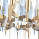 Подвесная люстра Crystal Lux CASA SP-PL12 BRASS