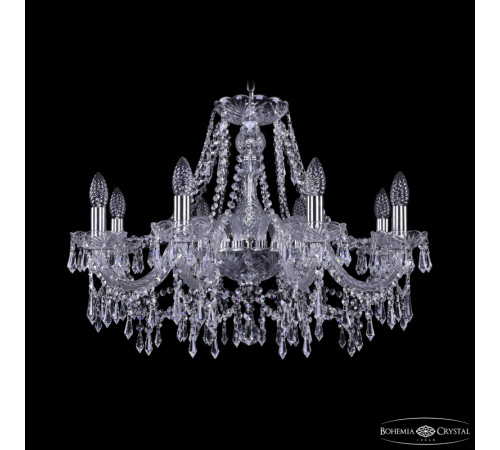 Подвесная люстра Bohemia Ivele Crystal 1403/8/240 Ni Подвесная люстра Bohemia Ivele Crystal 1403/8/240 Ni
