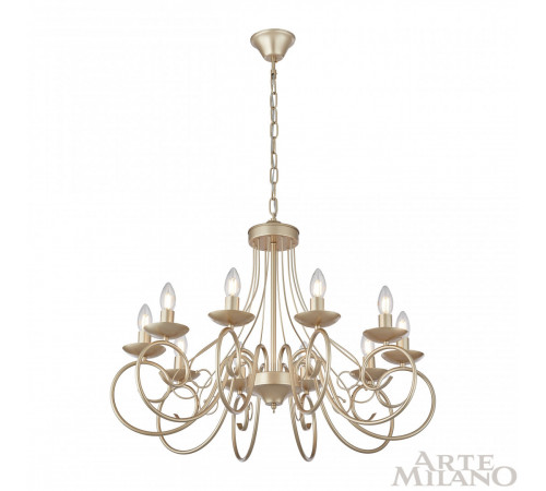 Подвесная люстра Arte Milano 349159/10 CG Подвесная люстра Arte Milano 349159/10 CG
