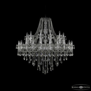 Подвесная люстра Bohemia Ivele Crystal 1415/24+12/530 Ni