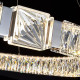 Подвесная люстра Delight Collection D8010P/2R/D800+600 silver