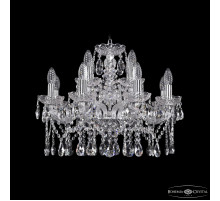 Подвесная люстра Bohemia Ivele Crystal 1413/8+4/200 Ni