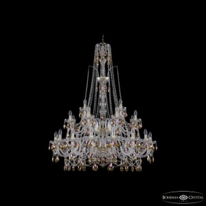 Подвесная люстра Bohemia Ivele Crystal 1411/16+8+4/400/XL-150/2d G K777