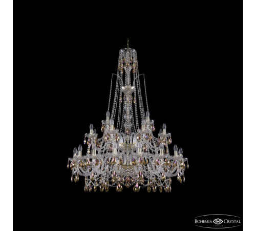 Подвесная люстра Bohemia Ivele Crystal 1411/16+8+4/400/XL-150/2d G K777 Подвесная люстра Bohemia Ivele Crystal 1411/16+8+4/400/XL-150/2d G K777