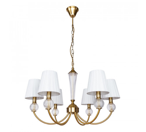 Подвесная люстра Arte Lamp Gracie A7301LM-6PB Подвесная люстра Arte Lamp Gracie A7301LM-6PB