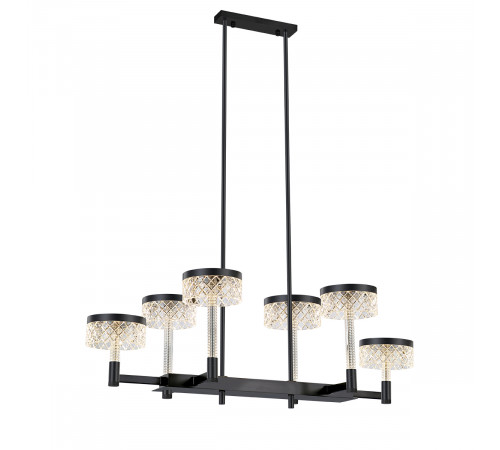 Подвесная люстра Delight Collection MD21020075 MD21020075-6B matt black Подвесная люстра Delight Collection MD21020075 MD21020075-6B matt black