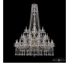 Подвесная люстра Bohemia Ivele Crystal 1413/20+10+5/400/h-158/3d G