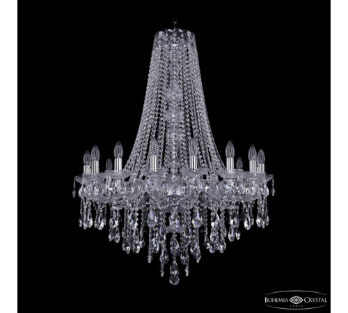 Подвесная люстра Bohemia Ivele Crystal 1415/16/300/h-108 Ni Подвесная люстра Bohemia Ivele Crystal 1415/16/300/h-108 Ni