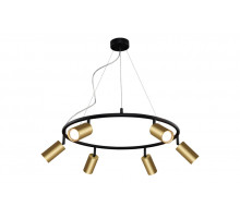Подвесная люстра Crystal Lux CLT 015C6 D600 BL-GO