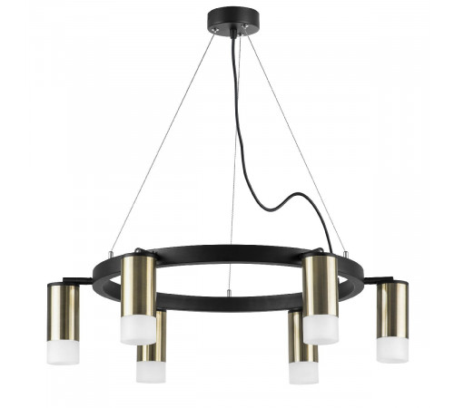 Подвесная люстра Lightstar Rullo (571016+214431-6+202431-6) LR0163161 Подвесная люстра Lightstar Rullo (571016+214431-6+202431-6) LR0163161