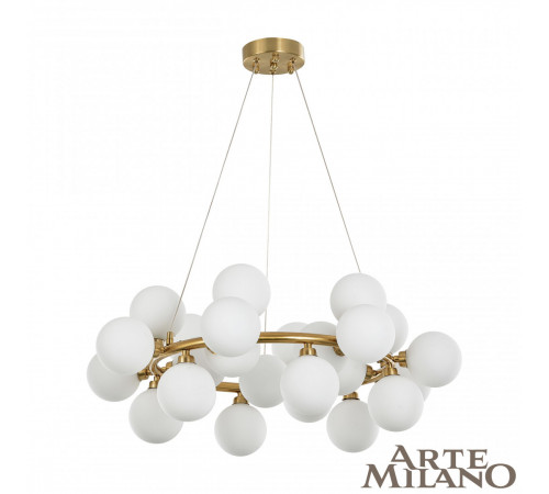 Подвесная люстра Arte Milano BA.55398.D700.G9.25 G Подвесная люстра Arte Milano BA.55398.D700.G9.25 G