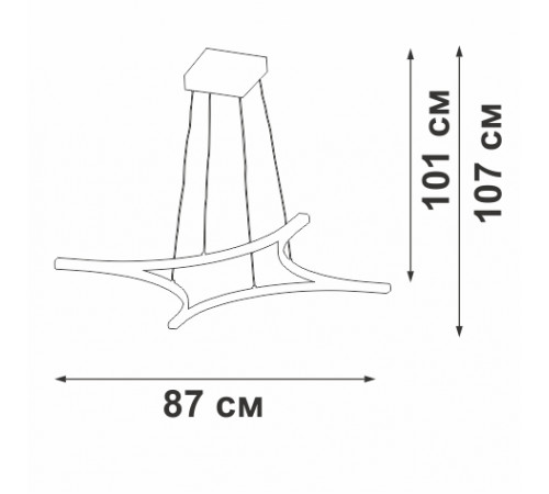 Подвесная люстра Vitaluce V2707-9/4S Подвесная люстра Vitaluce V2707-9/4S