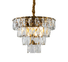 Подвесная люстра Delight Collection Amazone KG1113P-7 brass/clear