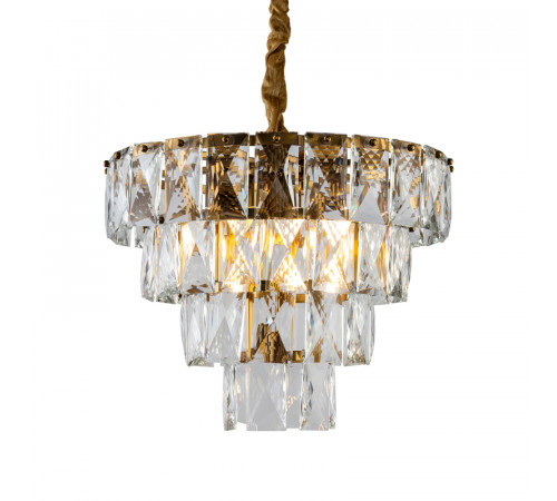 Подвесная люстра Delight Collection Amazone KG1113P-7 brass/clear Подвесная люстра Delight Collection Amazone KG1113P-7 brass/clear