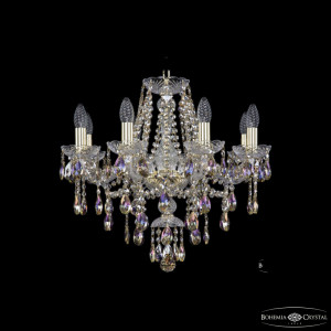 Подвесная люстра Bohemia Ivele Crystal 1415/8/200 G R801
