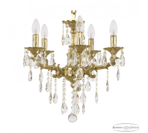 Подвесная люстра Bohemia Ivele Crystal Verona 72116/5/125 B G Подвесная люстра Bohemia Ivele Crystal Verona 72116/5/125 B G