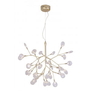 Подвесная люстра Crystal Lux Evita EVITA SP36 GOLD/TRANSPARENT