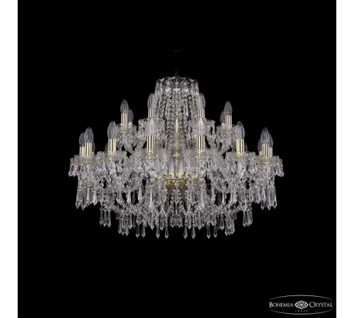 Подвесная люстра Bohemia Ivele Crystal 1403/16+8/300 G Подвесная люстра Bohemia Ivele Crystal 1403/16+8/300 G