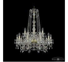 Подвесная люстра Bohemia Ivele Crystal 1411/10+5/240/h-84 G