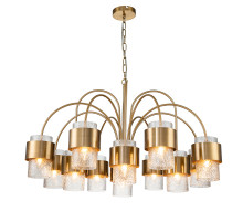 Подвесная люстра Indigo Eleganza 12019/A/12P Brass V000324