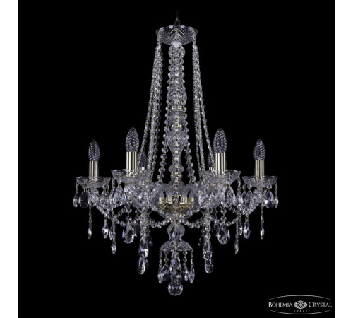 Подвесная люстра Bohemia Ivele Crystal 1415/6/200/h-75 G Подвесная люстра Bohemia Ivele Crystal 1415/6/200/h-75 G