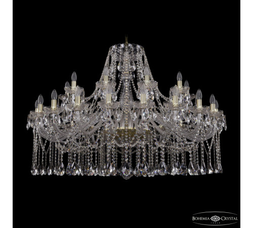 Подвесная люстра Bohemia Ivele Crystal 1413/20+10/460 G Подвесная люстра Bohemia Ivele Crystal 1413/20+10/460 G