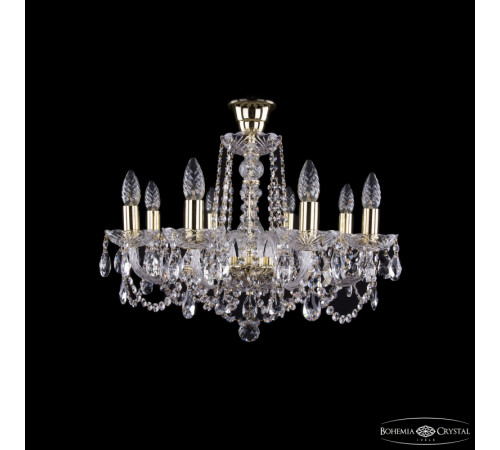 Подвесная люстра Bohemia Ivele Crystal 1402/8/195 G tube Подвесная люстра Bohemia Ivele Crystal 1402/8/195 G tube