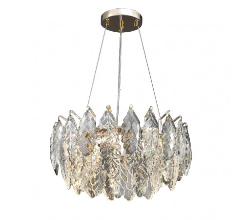 Подвесная люстра Delight Collection D8011P/R-600 gold/smoky Подвесная люстра Delight Collection D8011P/R-600 gold/smoky