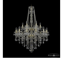 Подвесная люстра Bohemia Ivele Crystal 1415/12+6/300/h-112/2d G