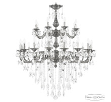 Подвесная люстра Bohemia Ivele Crystal Verona 72101/16+8/360/2d B NB