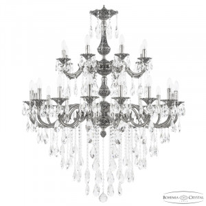 Подвесная люстра Bohemia Ivele Crystal Verona 72101/16+8/360/2d B NB