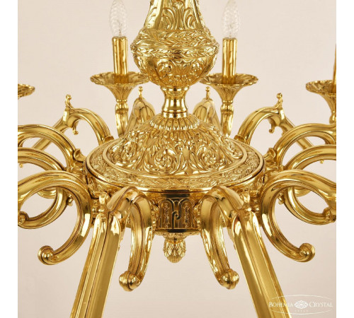 Подвесная люстра Bohemia Ivele Crystal Verona 72102/12/300 G