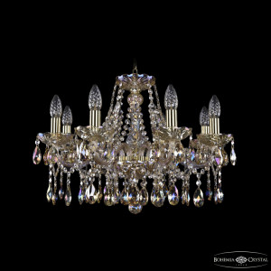 Подвесная люстра Bohemia Ivele Crystal 1413/8/200 G M701