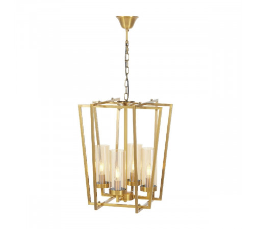 Подвесная люстра Lumina Deco Afres LDP 1246-4 MD+AB Подвесная люстра Lumina Deco Afres LDP 1246-4 MD+AB