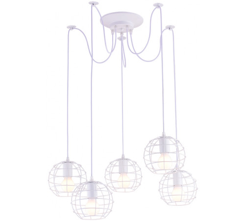 Подвесная люстра Arte Lamp A1110SP-5WH Подвесная люстра Arte Lamp A1110SP-5WH