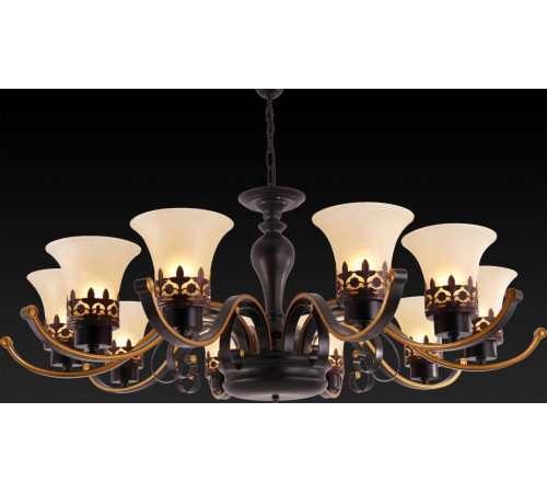 Подвесная люстра Toplight Florence TL7490D-08BL Подвесная люстра Toplight Florence TL7490D-08BL